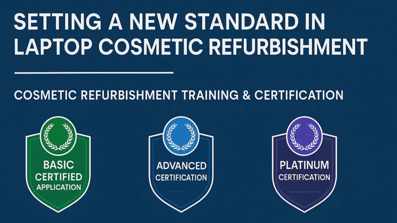 Setting a New Standard in Laptop Cosmetic Refurbishment