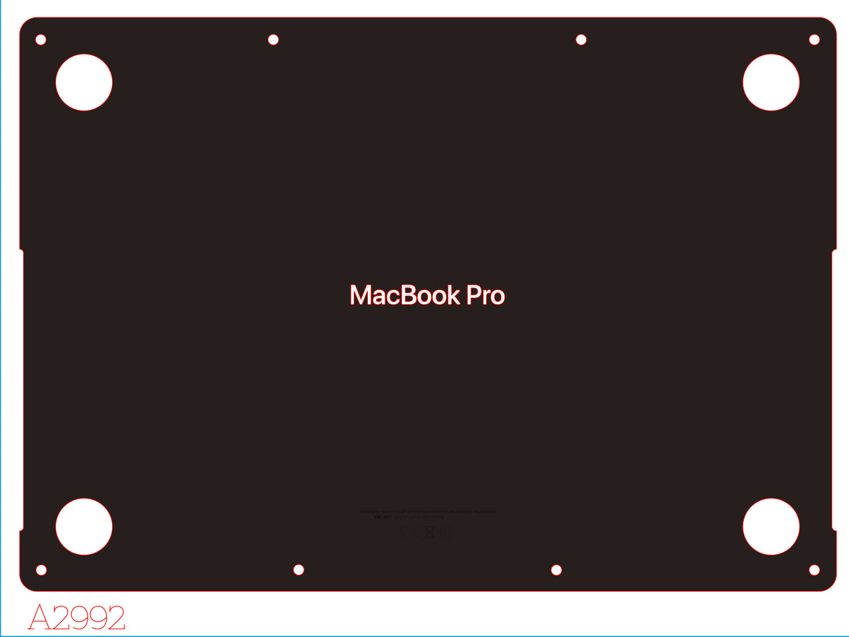 Base Skinz for Apple A2992, A2918