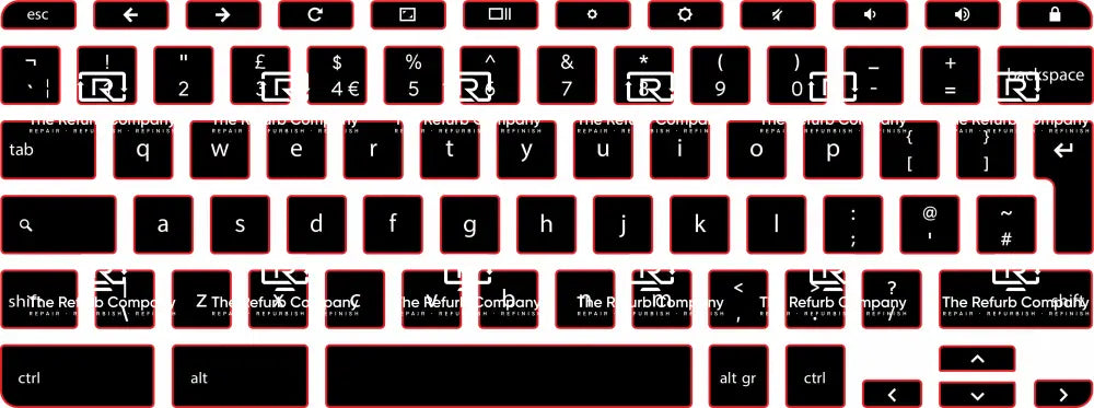 SticKeys® for Acer Chromebook R852T