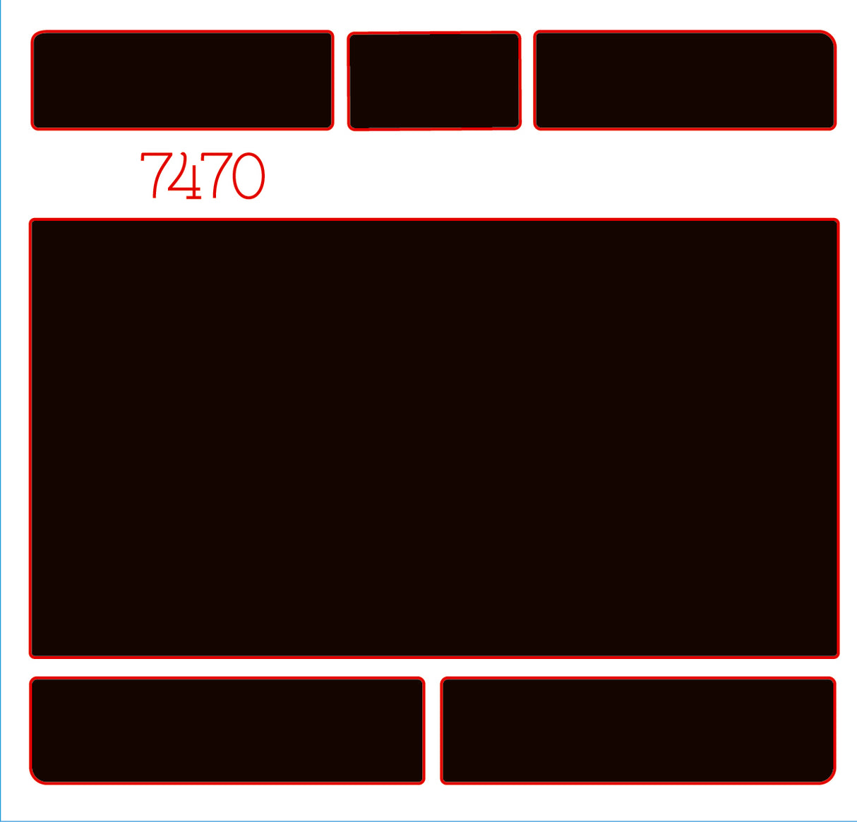 Track & Button Skinz for Dell Latitude 7470