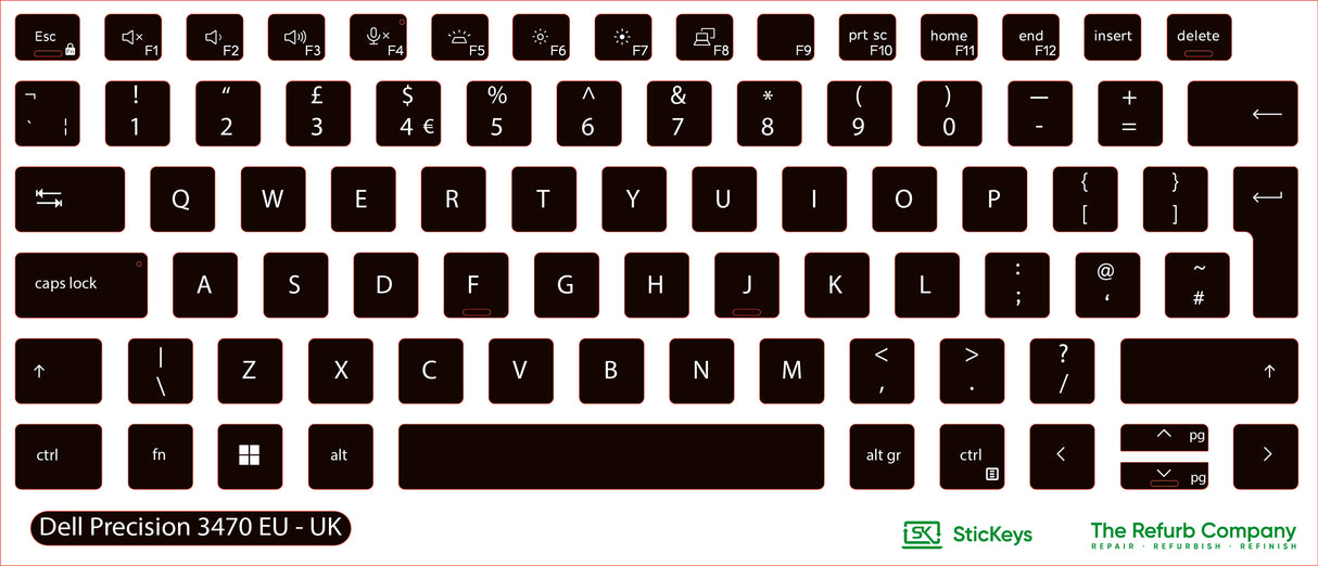 SticKeys for Dell Precision 3470