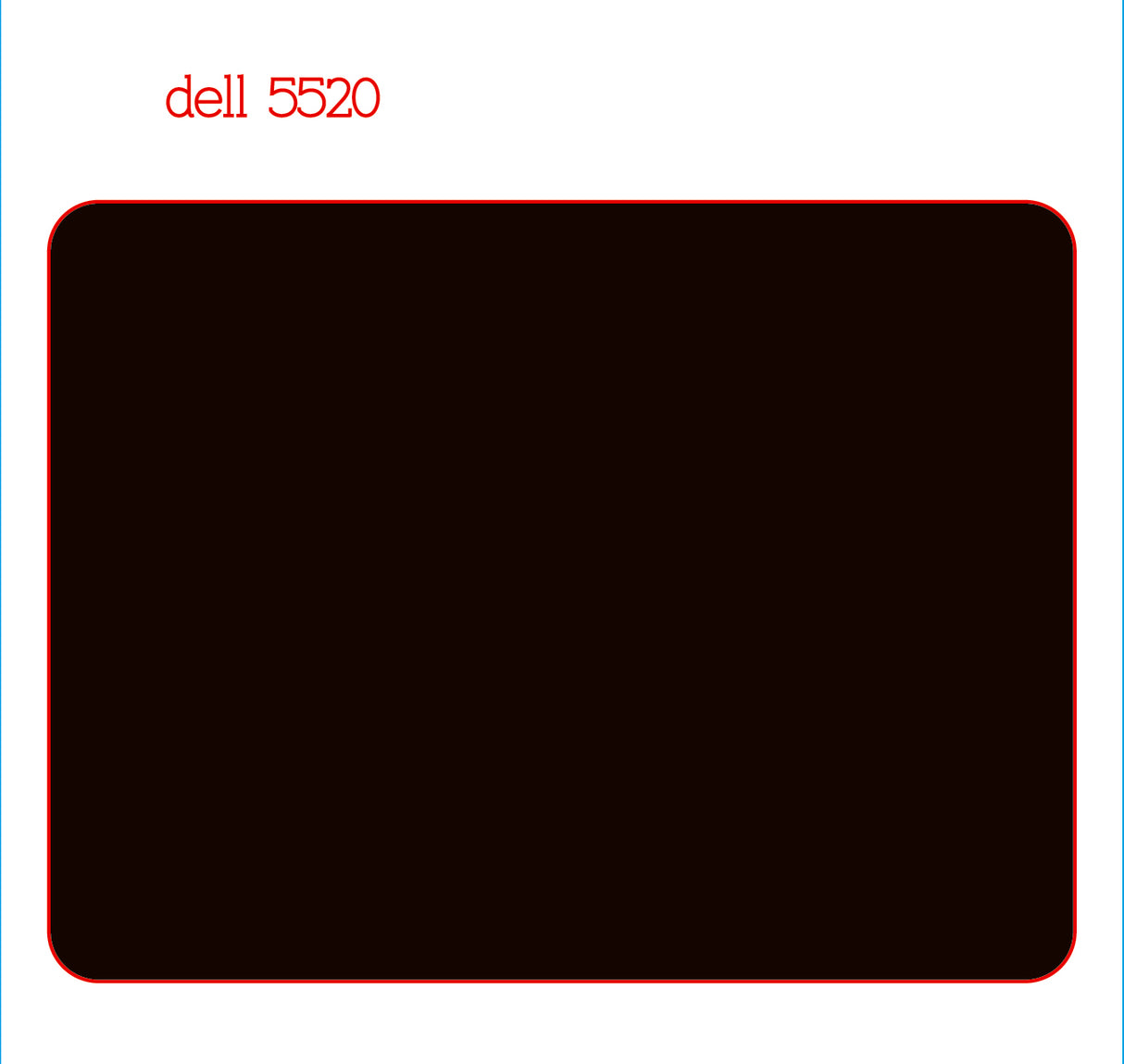 Track & Button Skinz for Dell Precision 5510/5520