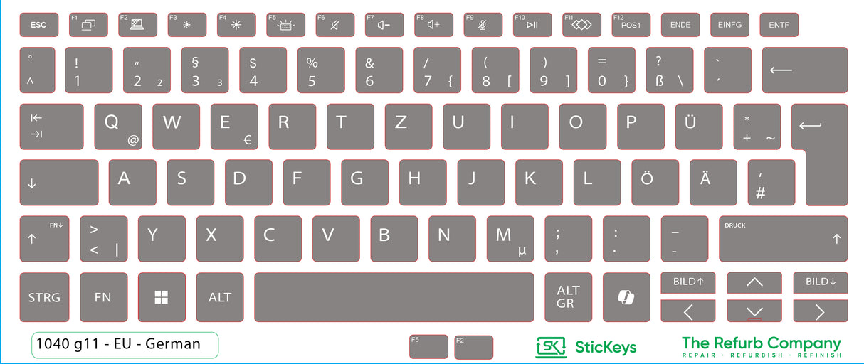 SticKeys for HP EliteBook 1040 g11