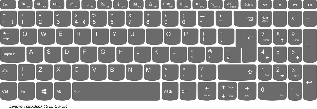 SticKeys® for Lenovo 15 IIL