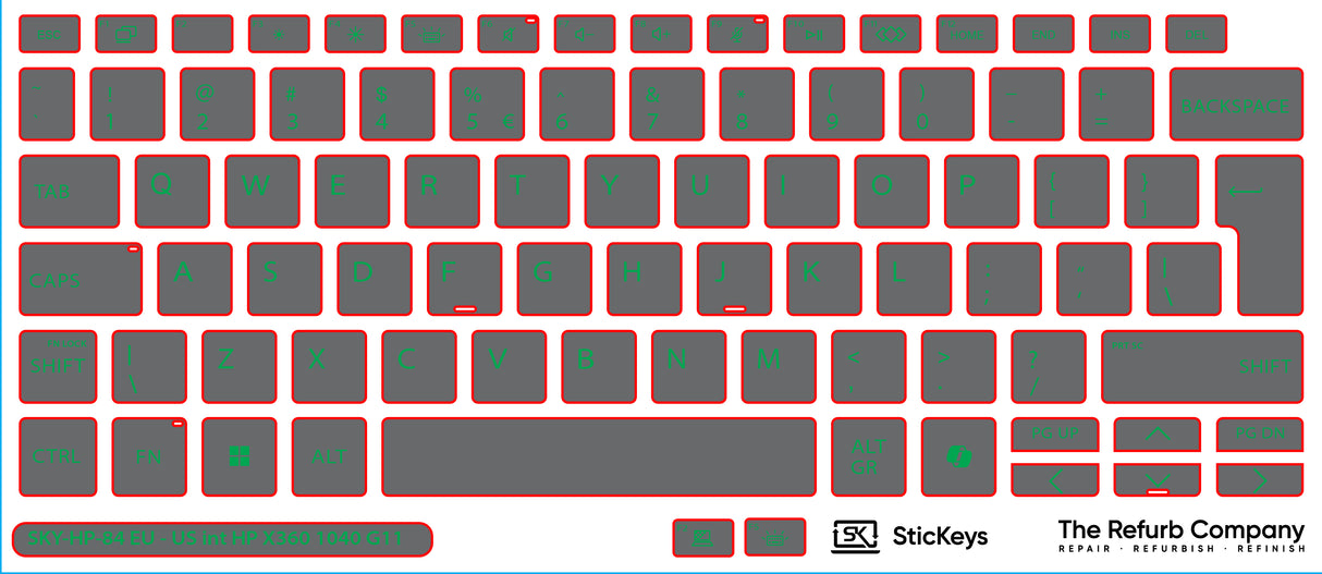SticKeys for HP x360 1040 G11