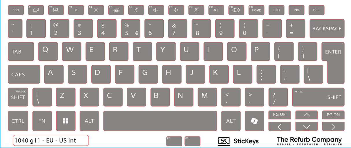 SticKeys for HP EliteBook 1040 g11