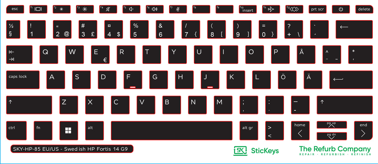 SticKeys for HP ProBook Fortis 14 G9