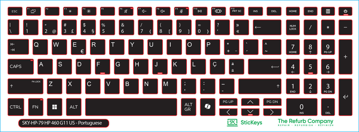 SticKeys for HP ProBook 460 G11