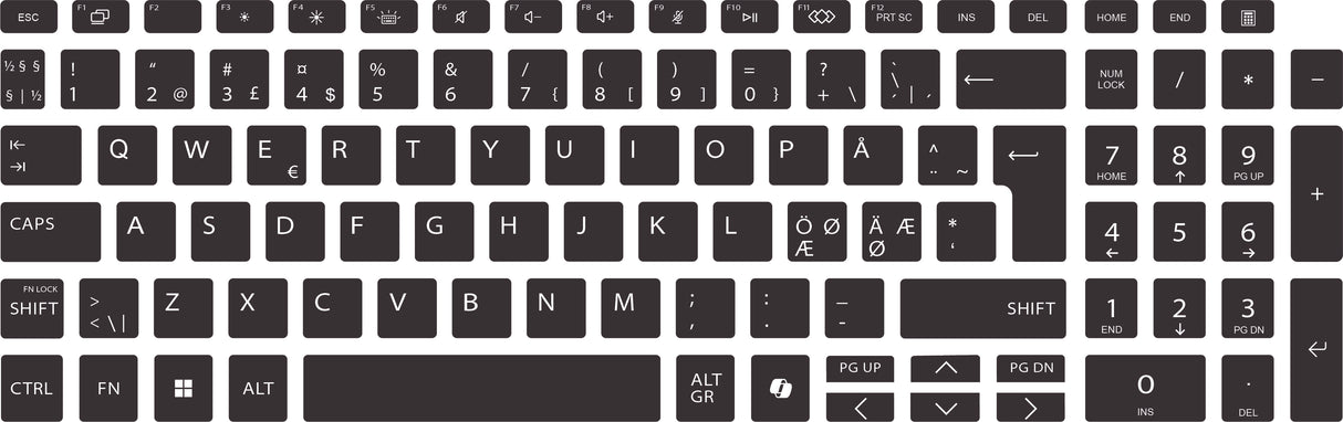 SticKeys® for HP 8 G1i 16"