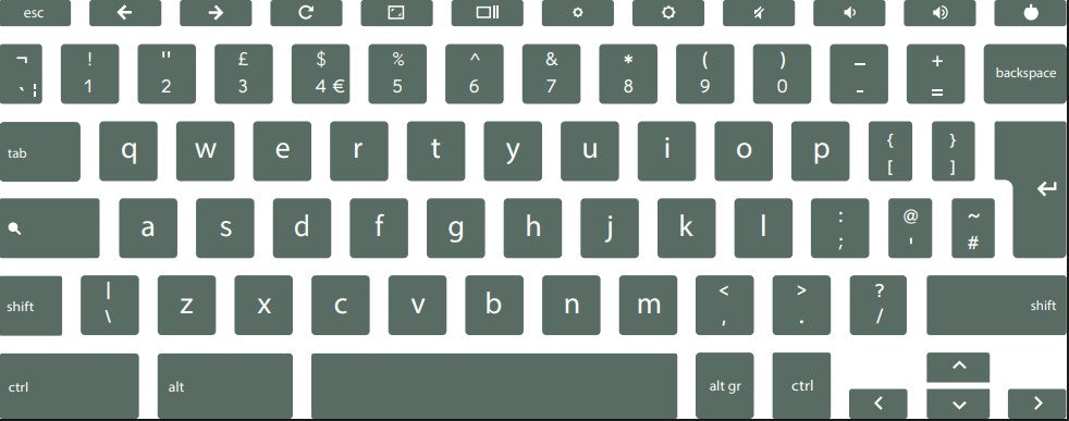 SticKeys® for HP Chromebook 11A G8