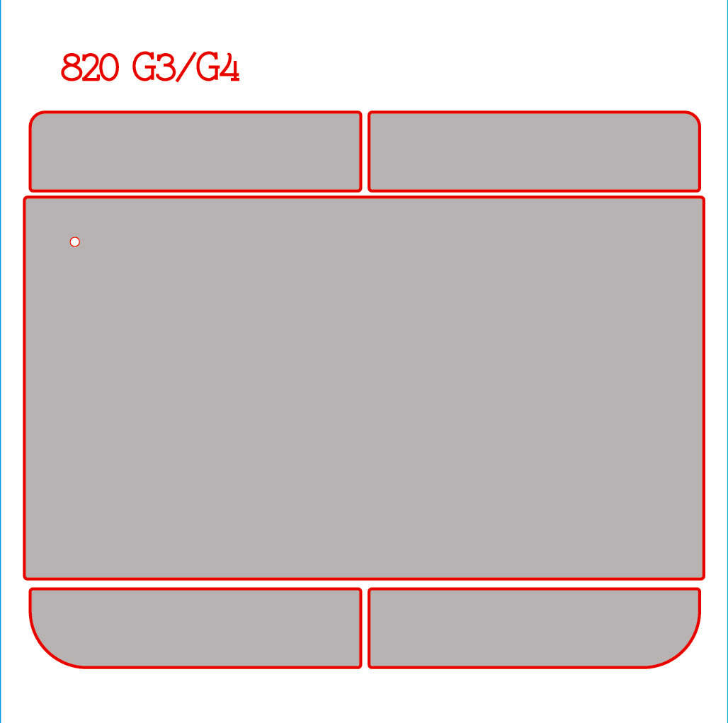 Track & Button Skinz for HP EliteBook 820 G3/G4