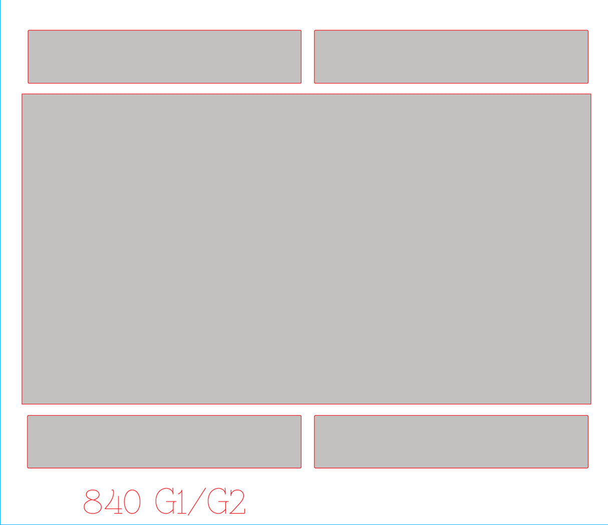 Track & Button Skinz for HP EliteBook 840/845 G1/G2