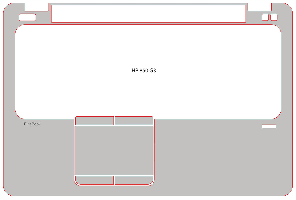 Palm & Track Skinz for HP EliteBook 850/855 G3/G4