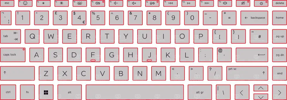 SticKeys® for HP Envy Laptop 16