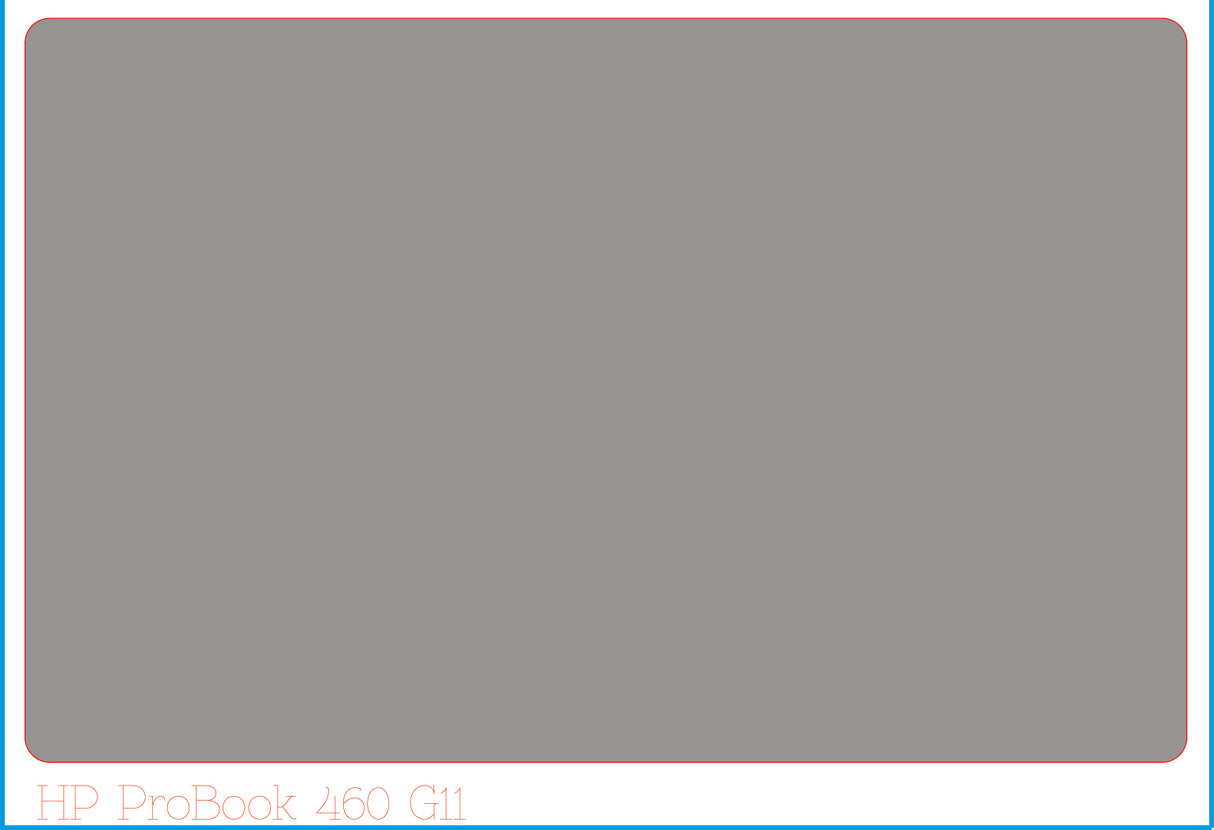 Track and Button Skinz for HP ProBook 460 G11