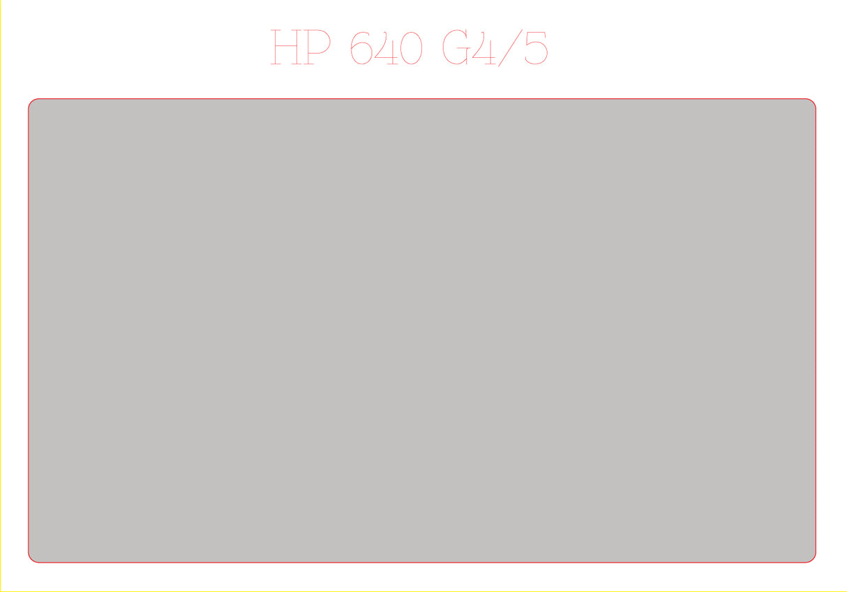 Track & Button Skinz® for HP ProBook 640 645 G4 / G5