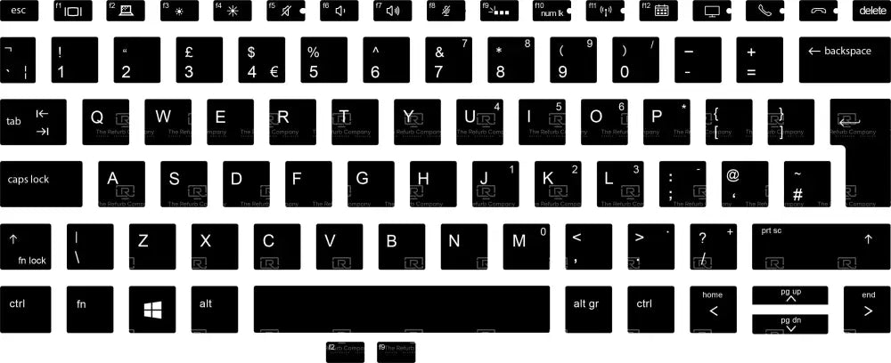 SticKeys® for HP X360 1030 G4