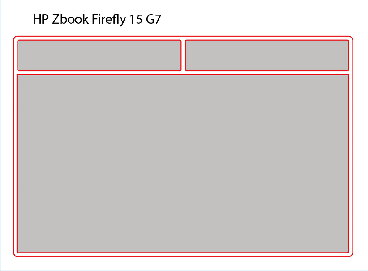 Track & Button Skinz for HP ZBook Firefly 15 G7