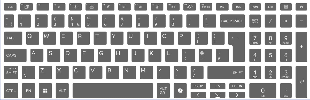 SticKeys for HP Zbook X G1i 16