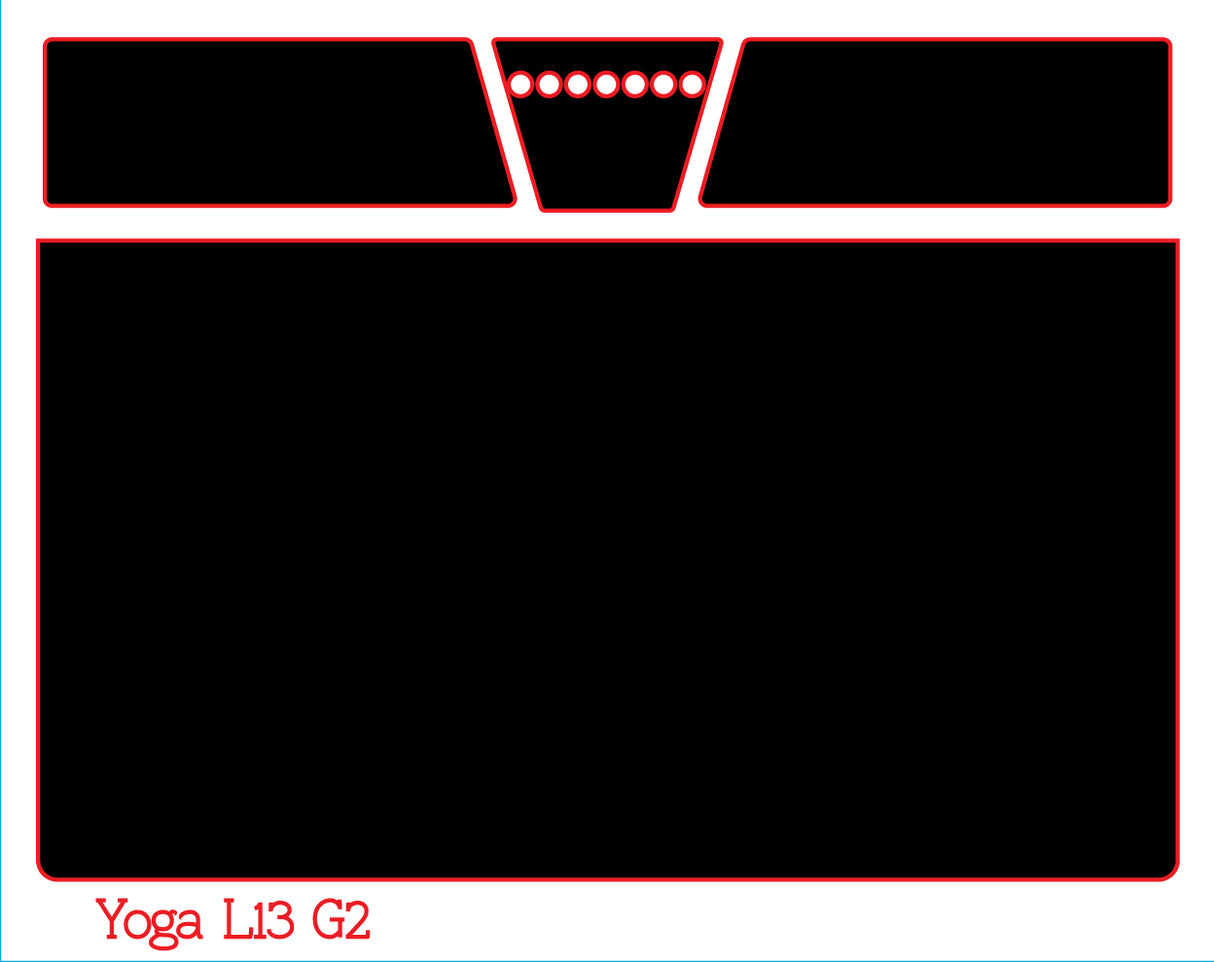 Track & Button Skinz for Lenovo L13 Yoga G2