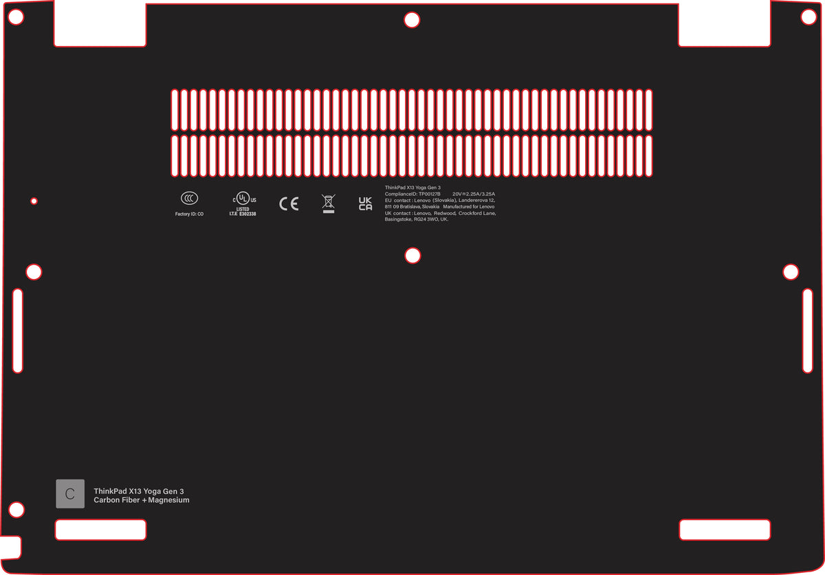 Base Skinz for Lenovo x13 Yoga G3