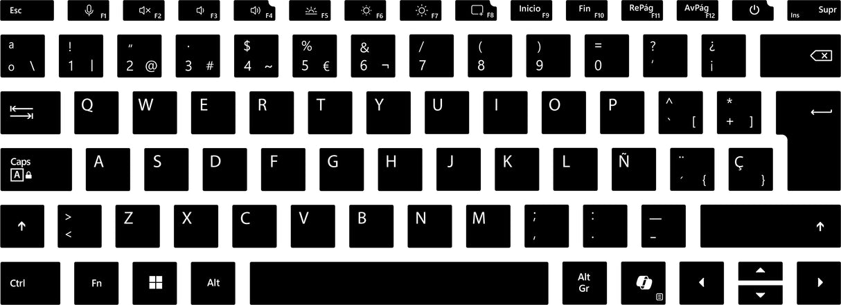 SticKeys for Microsoft Surface Laptop 6 2033