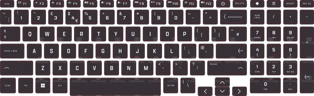 SticKeys® for HP Victus Gaming Laptop 16-r0455nb