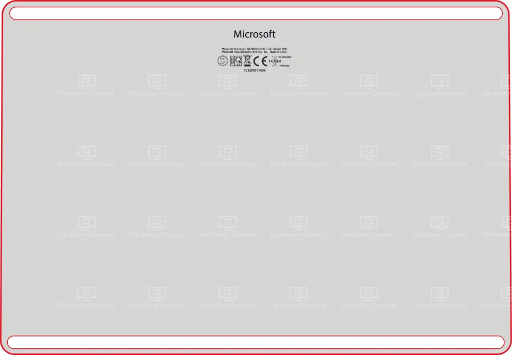 Base Skinz® for Microsoft Surface Laptop Go 1943