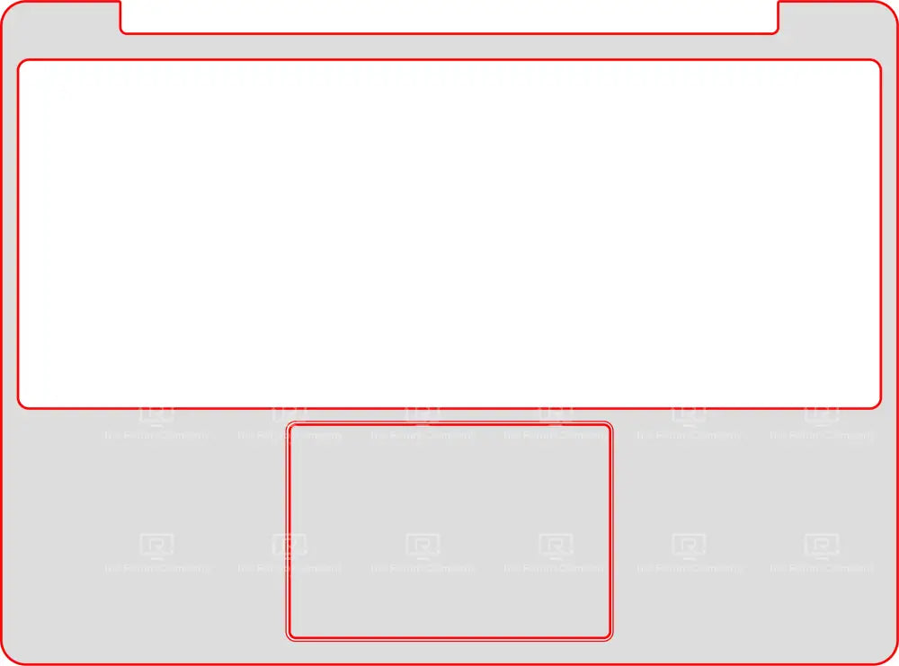 Palm/Track Skinz® for Microsoft Surface Laptop Go 1943