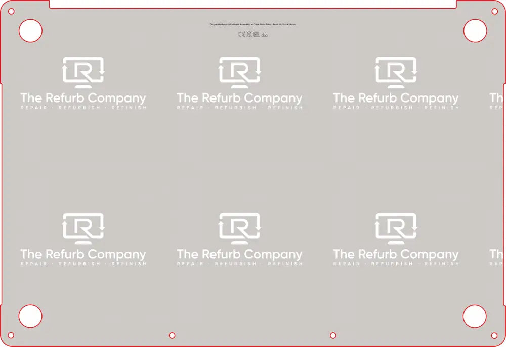 Base Skinz® for Apple Macbook Pro 15,1 15,3 A1990