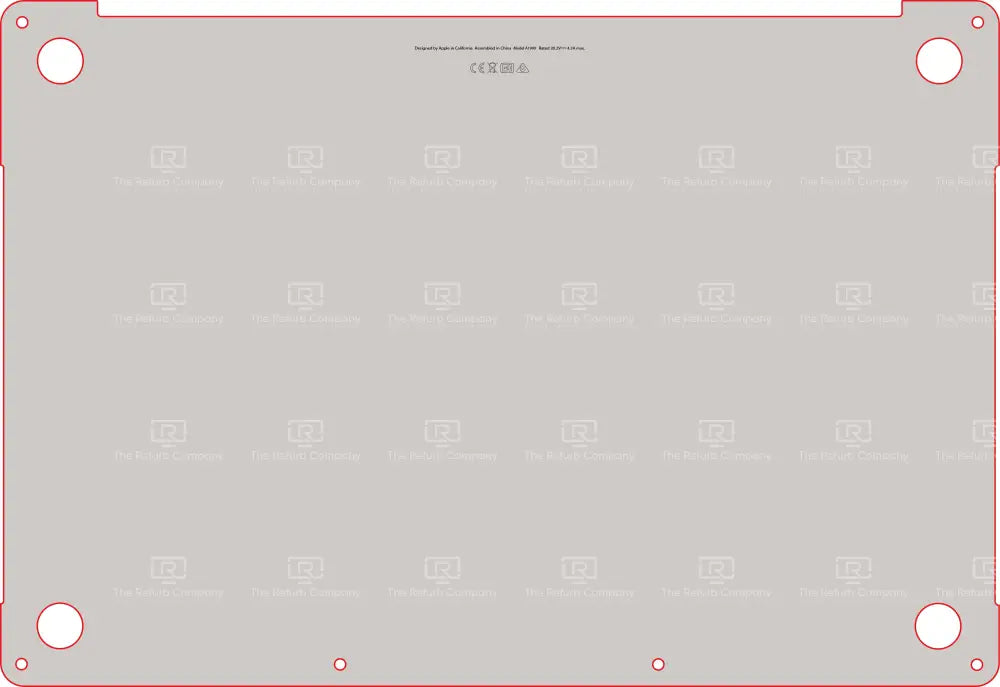 Base Skinz® for Apple Macbook Pro 15,1 15,3 A1990