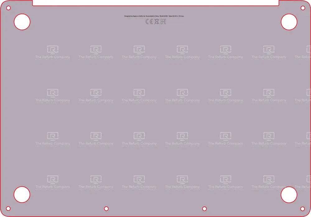 Base Skinz® for Apple Macbook Pro 16,3 A2289