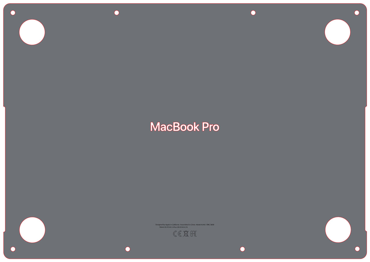 Base Skinz for Apple Macbook 14" A2442