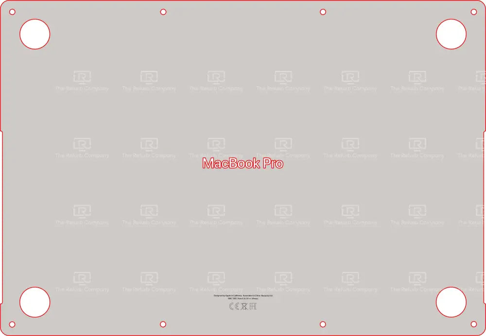 Base Skinz® for Apple Macbook Pro A2485