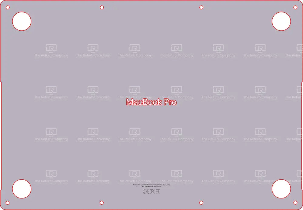 Base Skinz® for Apple Macbook Pro A2485