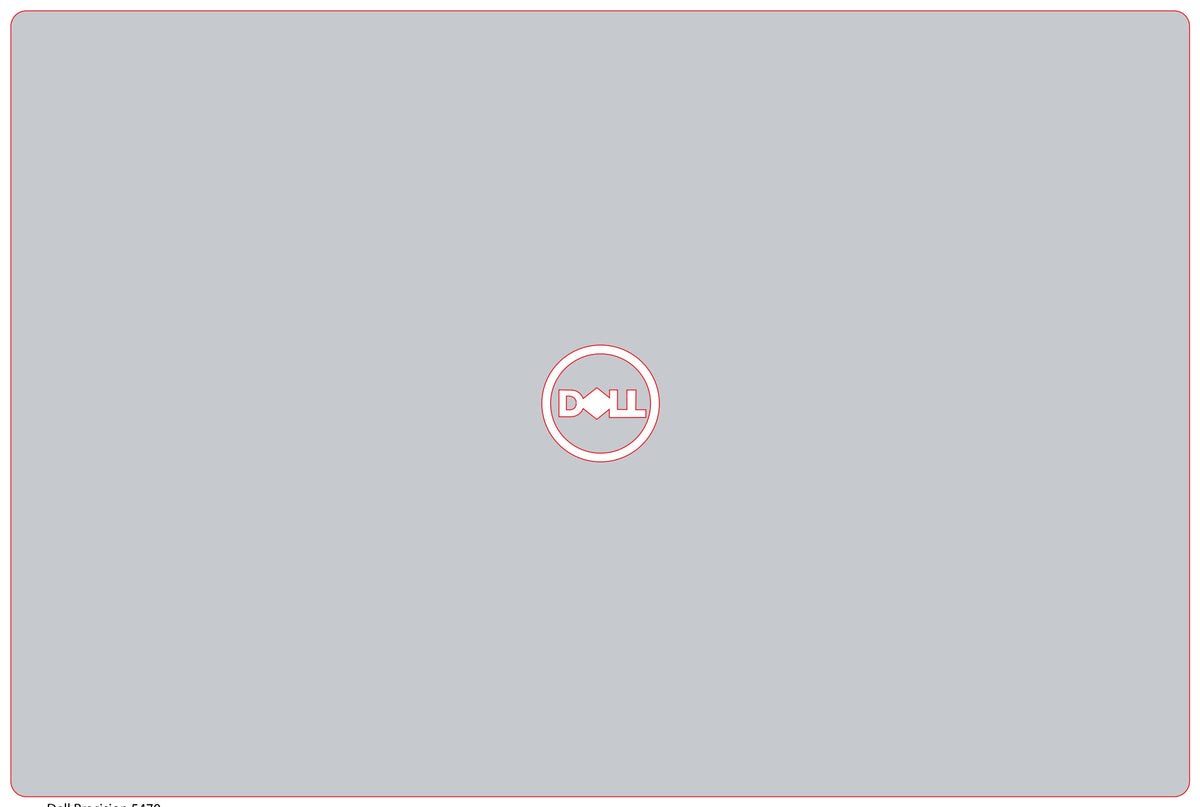 Lid Skinz for Dell Precision 5470
