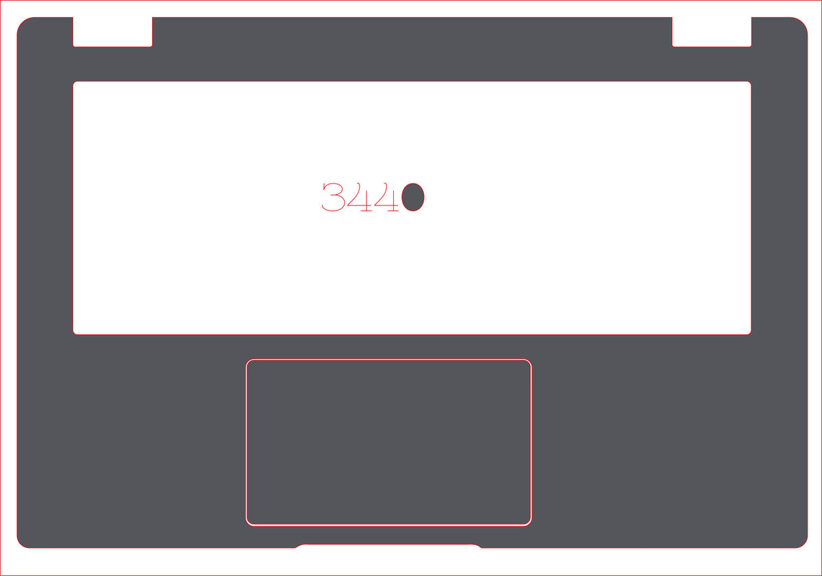 Palm & Track Skinz for Dell Latitude 3440