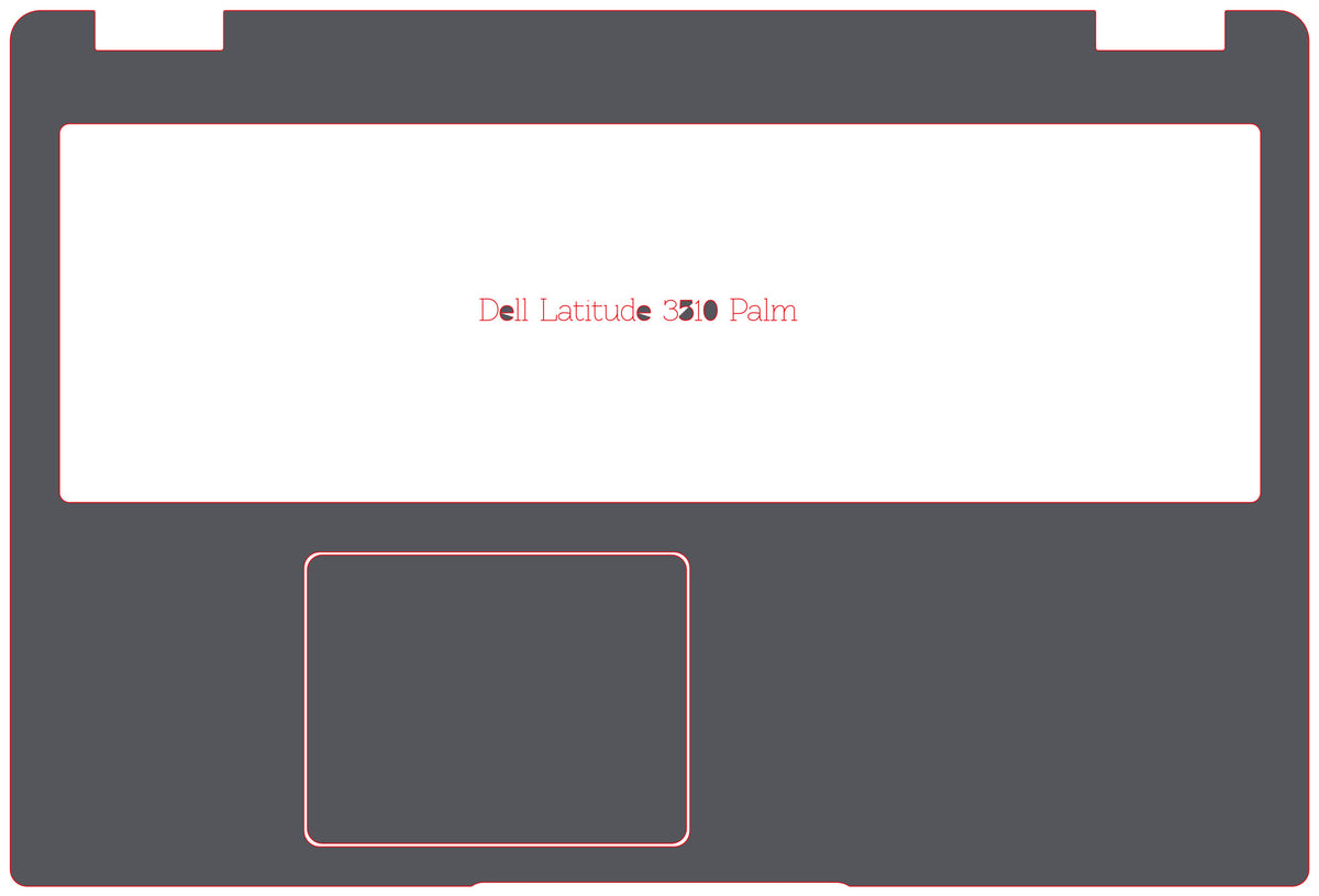 Palm & Track Skinz for Dell Latitude 3510