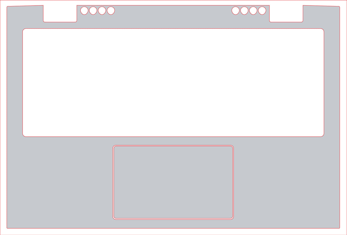 Palm & Track Skinz for Dell Latitude 5410 2in1