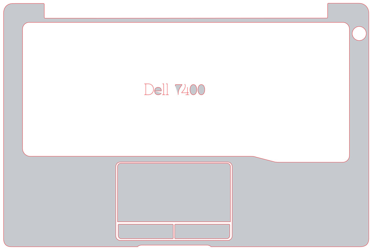 Palm & Track Skinz for Dell Latitude 7400