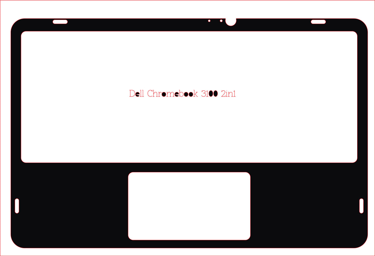 Palm & Track Skinz for Dell Chromebook 3100 2in1