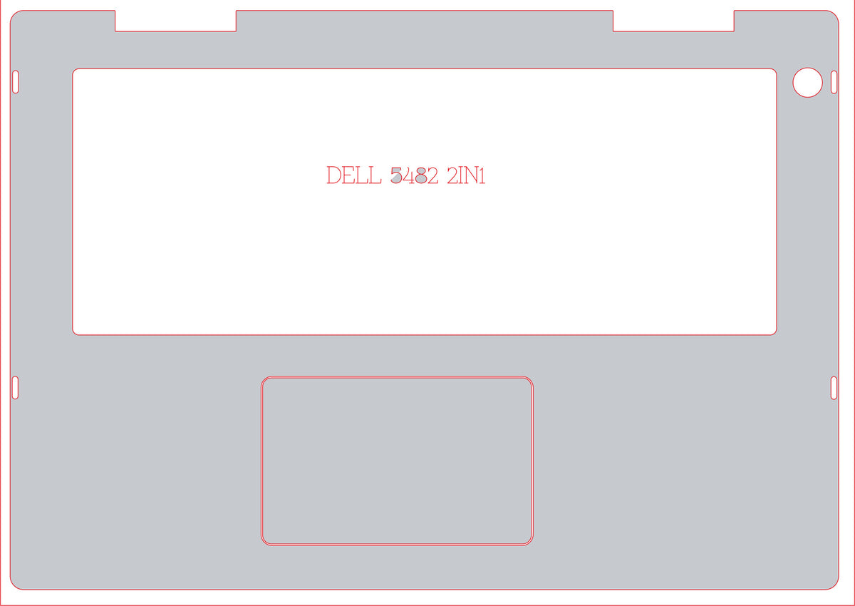 Palm & Track Skinz for Dell Inspiron 5482 2in1