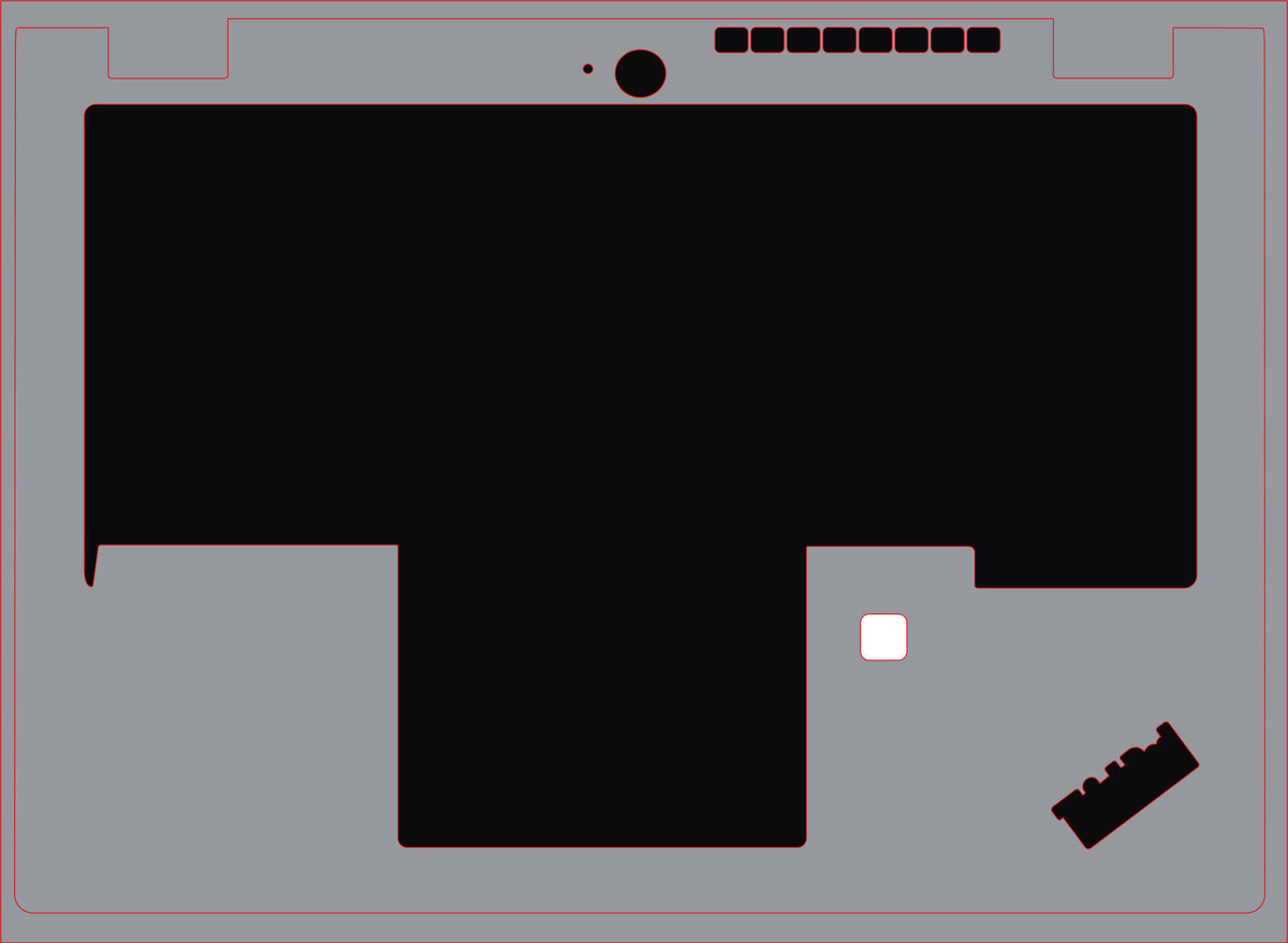 Palm & Track Skinz for Lenovo ThinkPad L13 Yoga