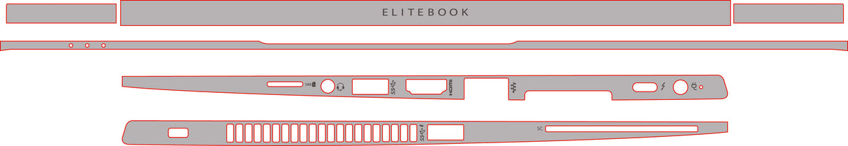 Side Skinz for HP EliteBook 830/835 G5/G6