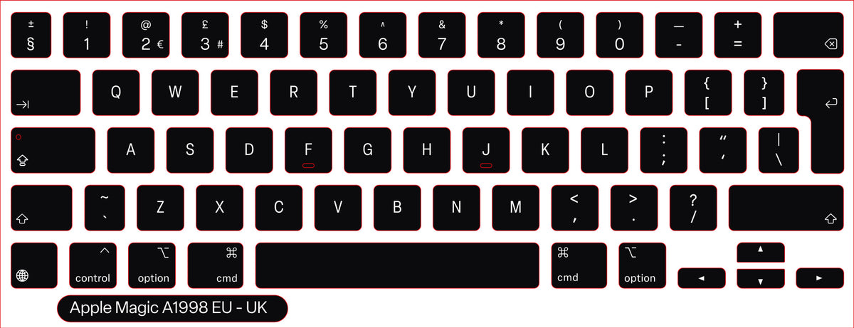 SticKeys for Apple Magic Keyboard A1998 A2480