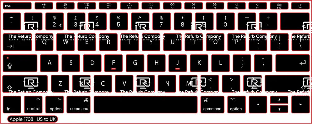 SticKeys® for Apple Macbook Pro A1708