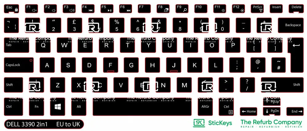 SticKeys® for Dell Latitude 3390 2in1