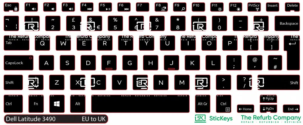 SticKeys® for Dell Latitude 3490