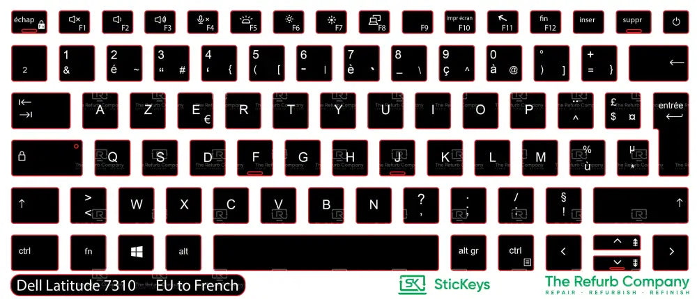 SticKeys® for Dell Latitude 7310