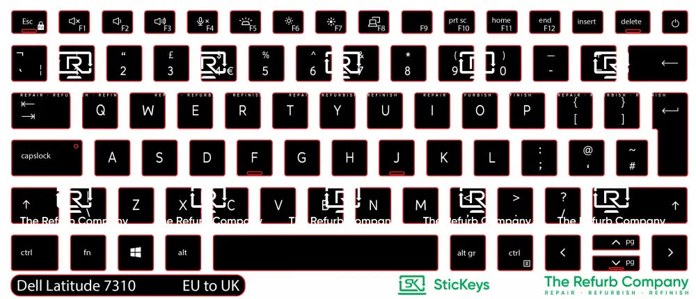 SticKeys® for Dell Latitude 7310